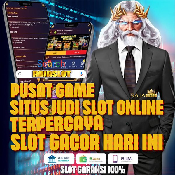 RAJASLOT 🐋 Agen Judi Slot Online Modal Kecil Terbaik dengan RTP Gacor