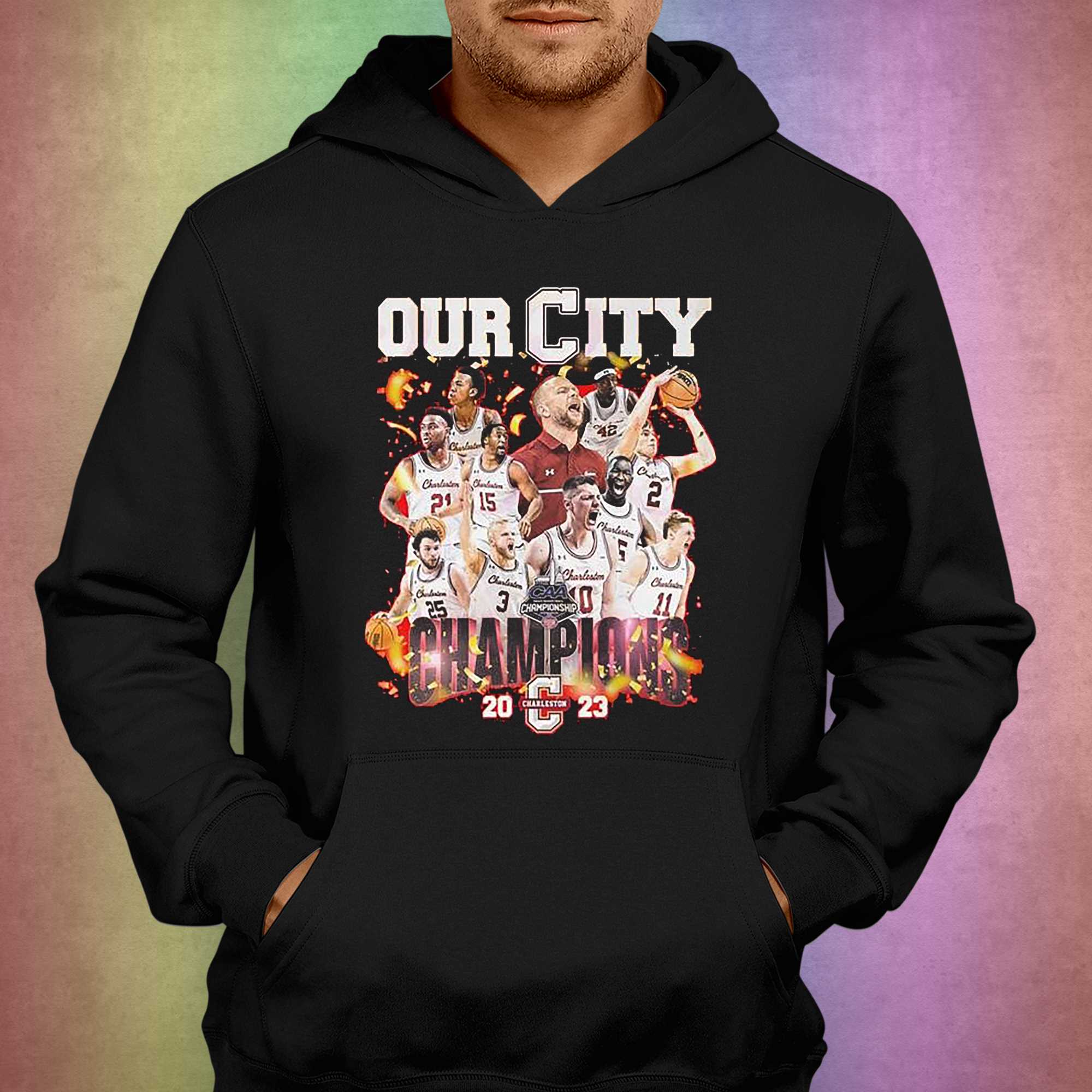 Charleston Cougars Our City Champions 2023 T-shirt 