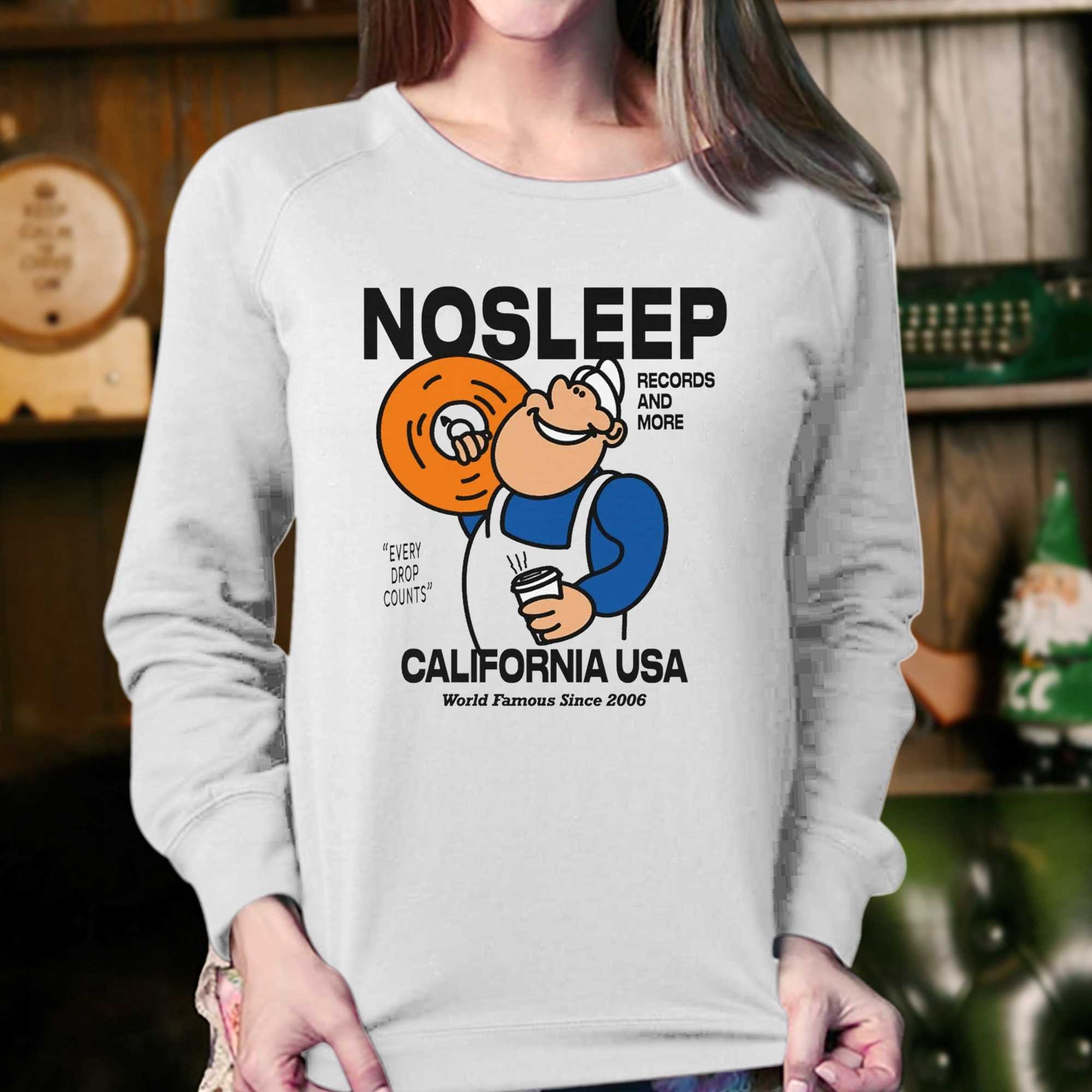 Donut Nosleep California Usa T-shirt 
