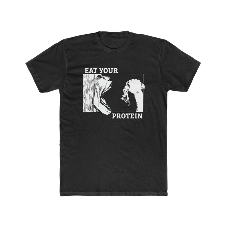 Eat Your Protein - Anime Gym T-shirt 