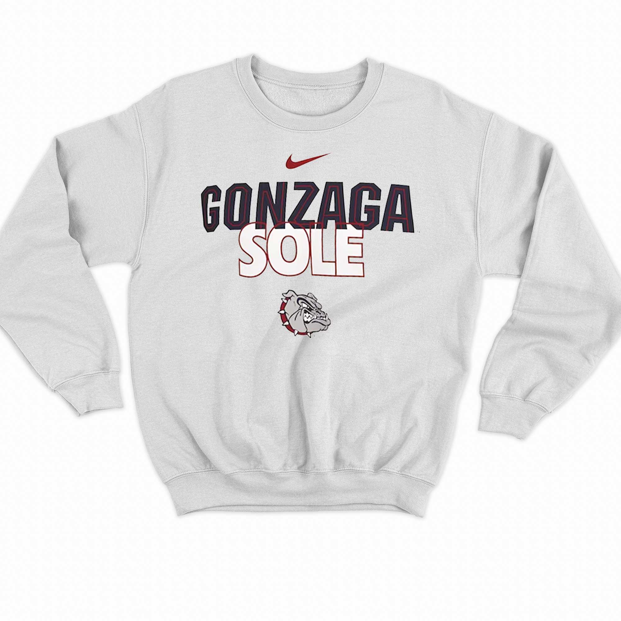 Gonzaga Bulldogs Nike On Court Bench T-shirt 