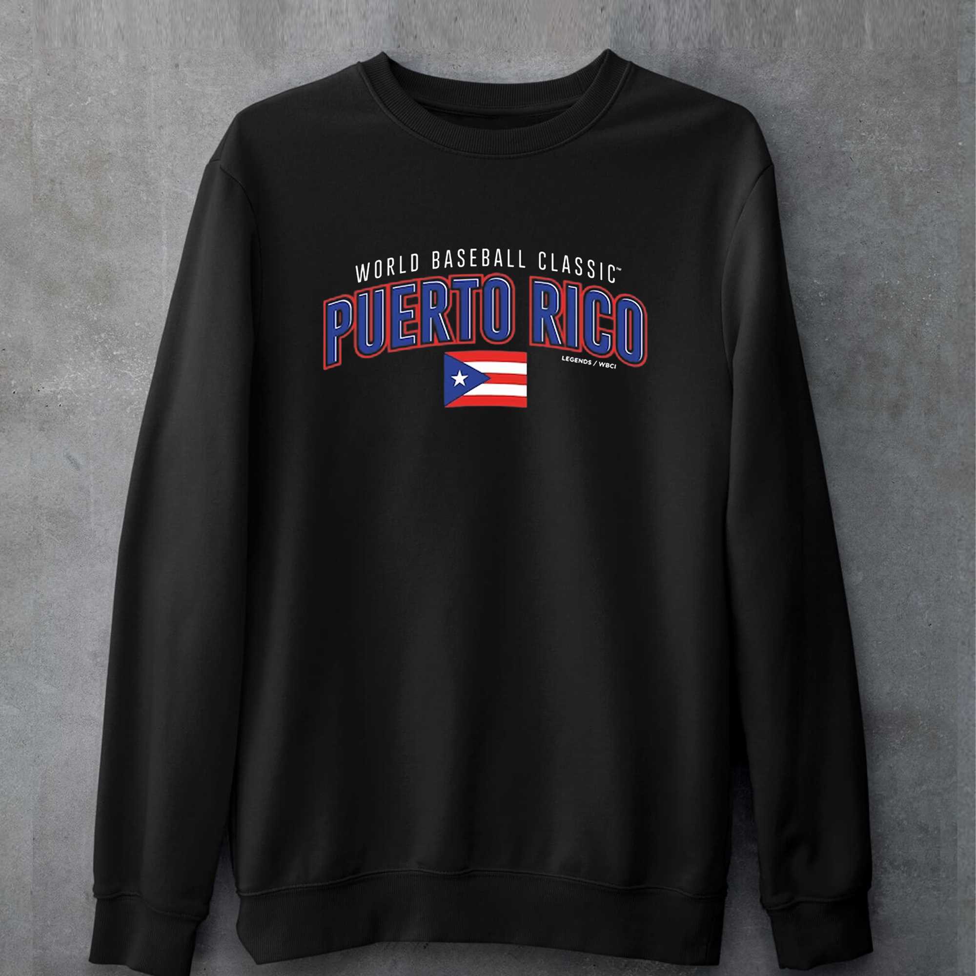 Puerto Rico Baseball Legends 2023 World Baseball T-shirt 