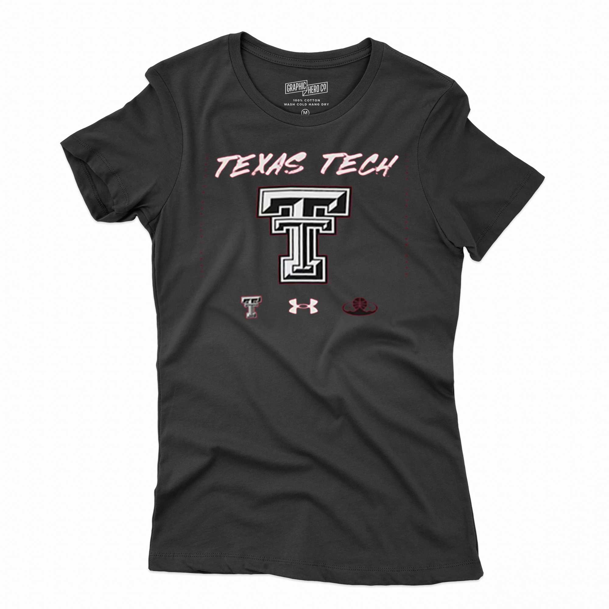 Texas Tech Red Raiders Under Armour On Court Shooting T-shirt