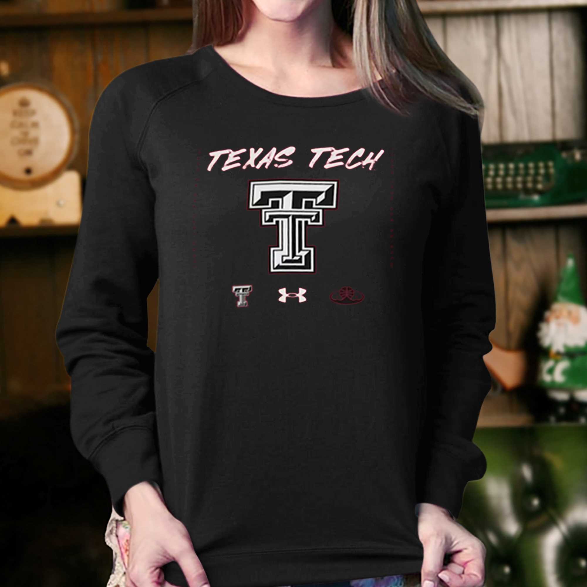 Texas Tech Red Raiders Under Armour On Court Shooting T-shirt 