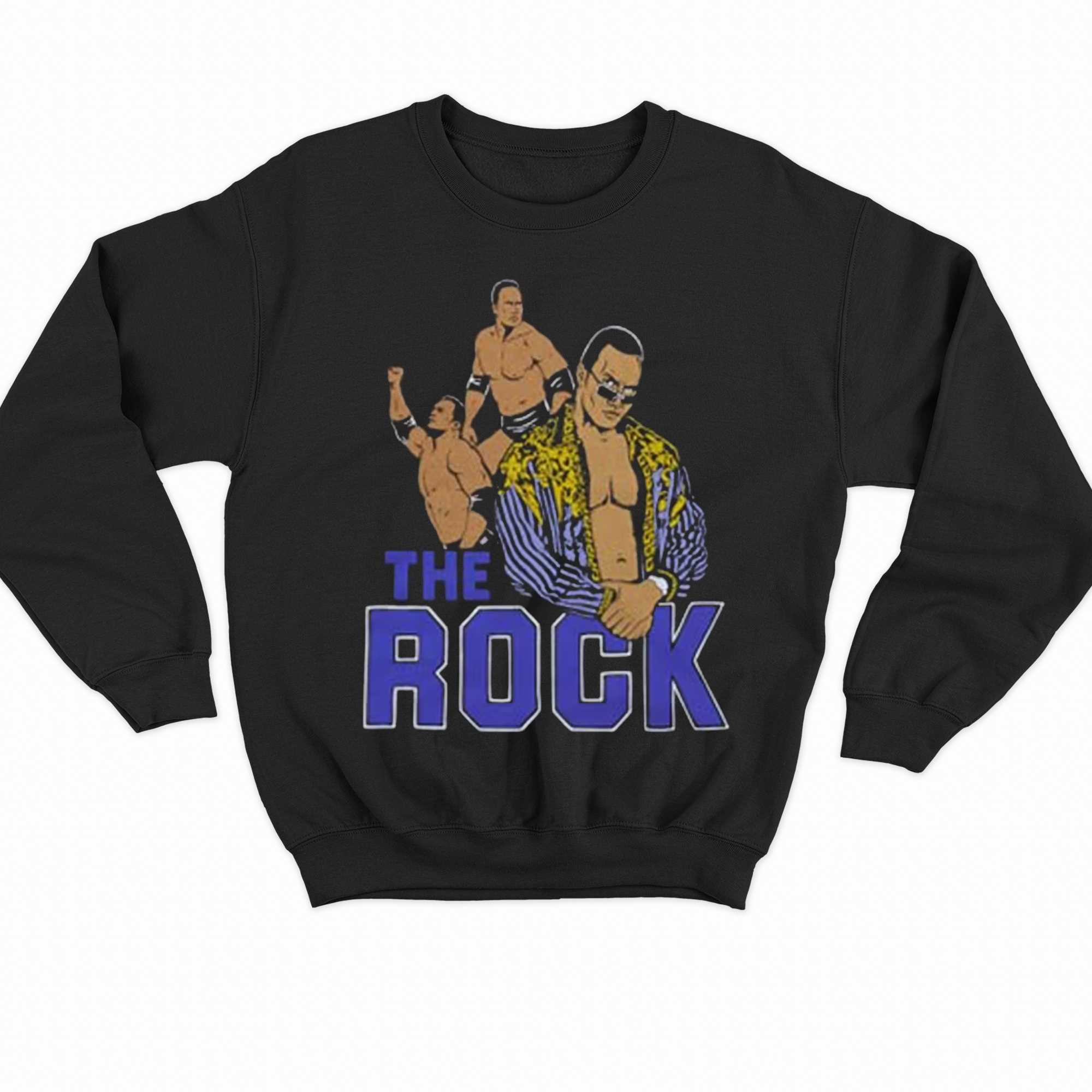 The Rock Homage Illustrated T-shirt 