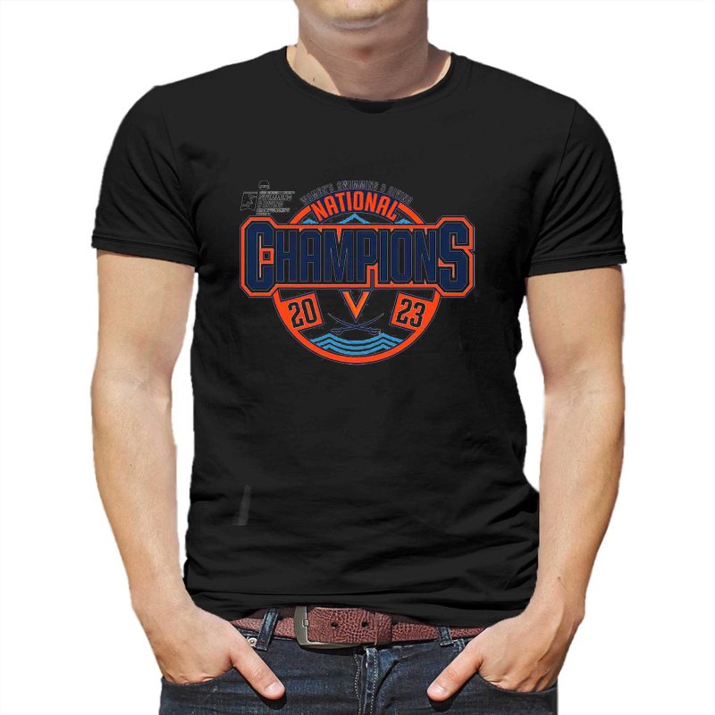 virginia cavaliers blue 84 2023 ncaa womens swimming diving national champions t shirt 1