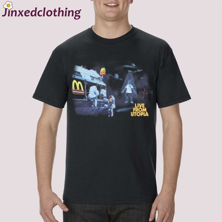 Travis Scott X Mcdonald’s Live From Utopia T-Shirt - The Latest Trends ...