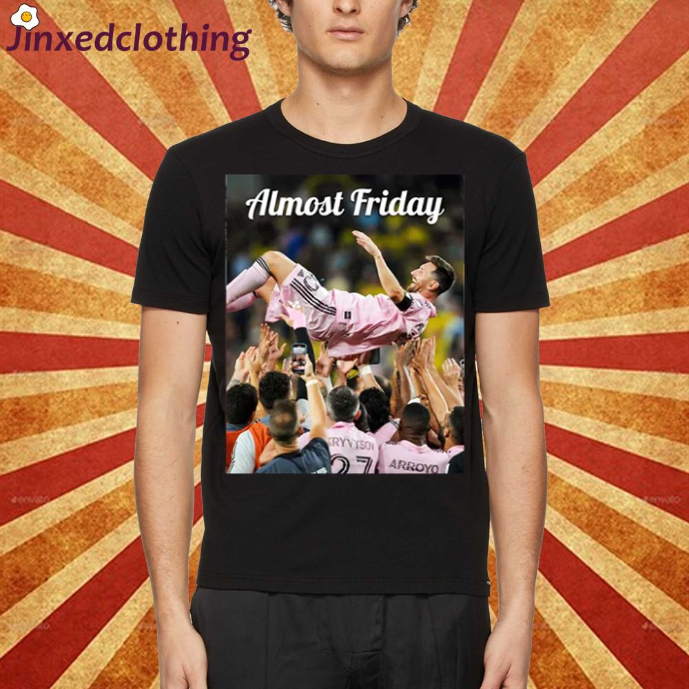 Almost friday league cup t-shirt