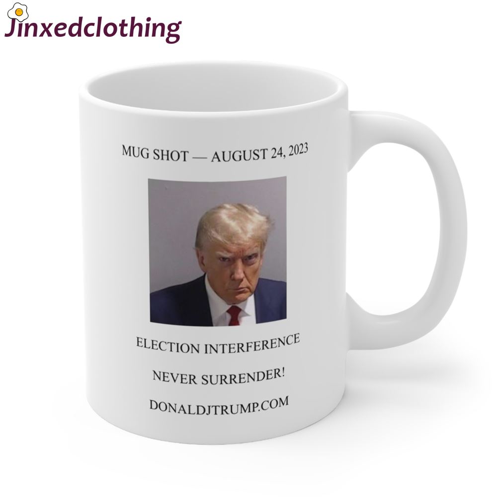 Never Surrender Coffee Mug Trump Campaign Travel Mug Donald Trump Coffee Mug