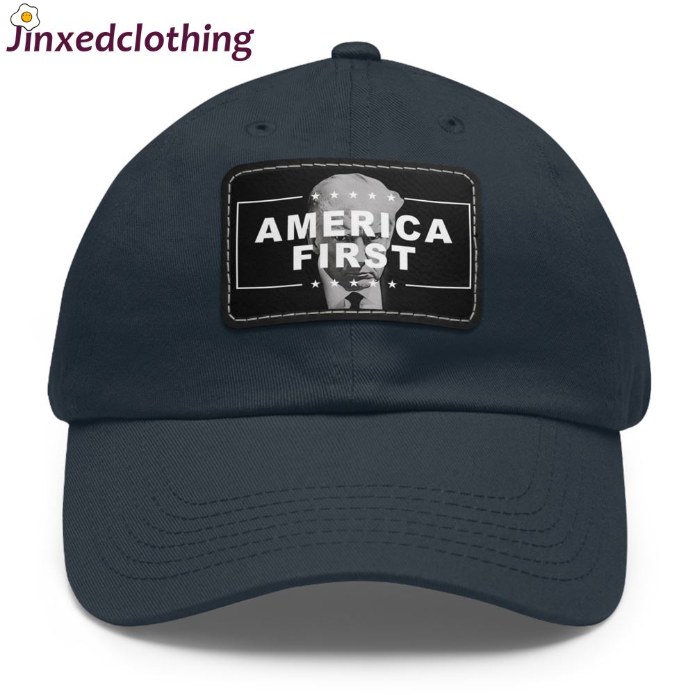 Trump Mugshot America First Hat